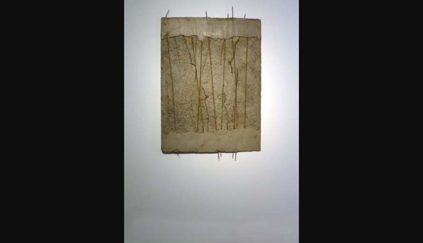 Giuseppe Uncini, Cementarmato, 1959 backtoblackQ3