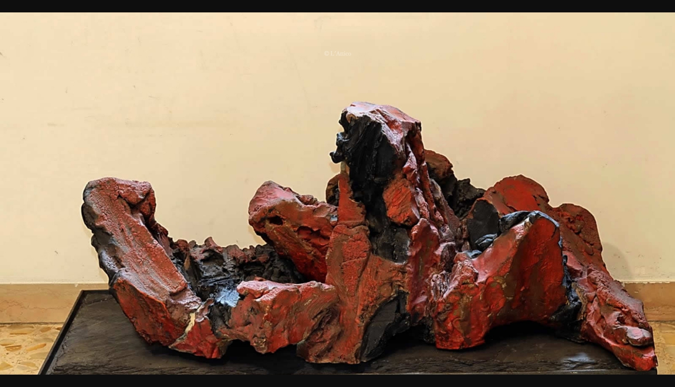 Leoncillo, Ore d'insonnia, 1958, terracotta smaltata Leoncillo, Ore d'insonnia, 1958, terracotta smaltata