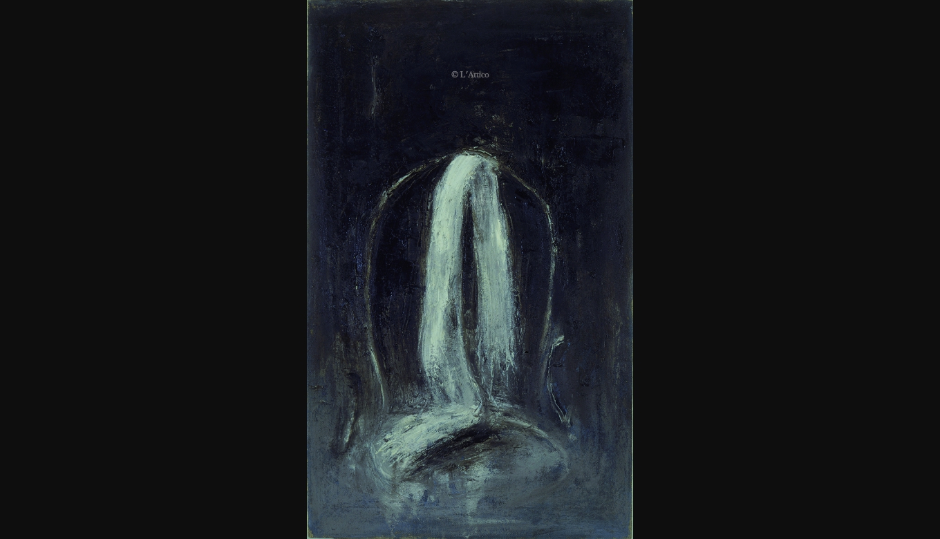 Pizzi Cannella,Senza titolo (Pura seta), 1985, olio su tela Pizzi Cannella,Senza titolo (Pura seta), 1985, olio su tela