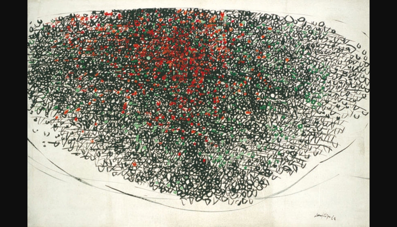 Antonio Sanfilippo, Estensione3, 1962, tempera su tela falsi_astrattiQ0