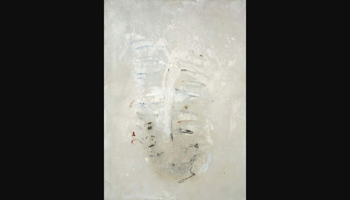 Vasco Bendini, Larva, 1958, olio su tela falsi_astrattiQ1