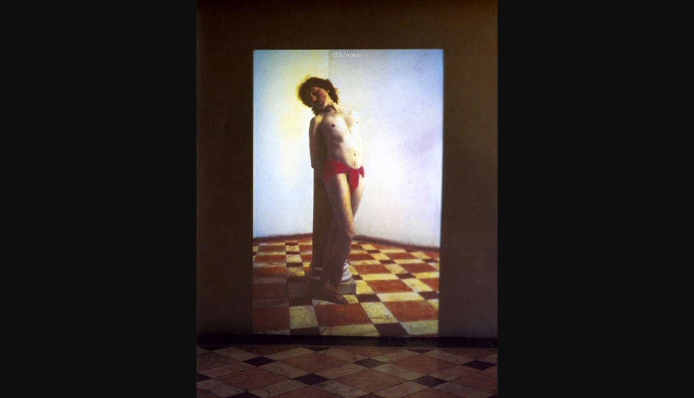 Luigi Ontani, SansebastianAttico, 1982 frecceq5