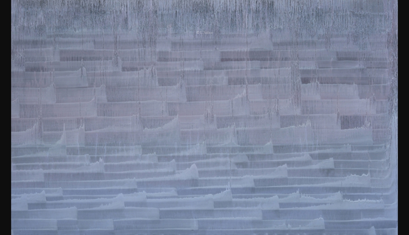 Matteo Montani, Senza titolo, 2007, olio su carta abrasiva su tela quaternaQ1