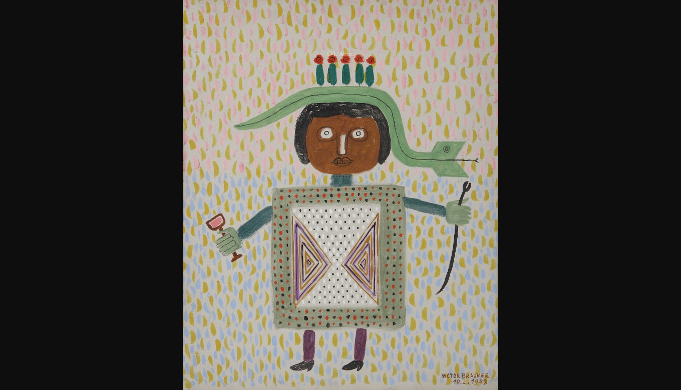 Victor Brauner, La Maman du poete, 1984, olio su tela serpentopoliQ1